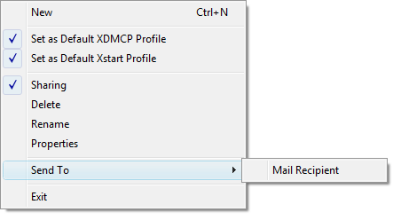Xconfig File Menu