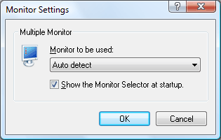 Monitor Settings Dialog Box
