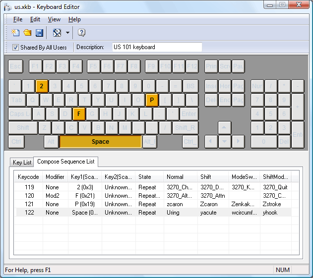 Keyboard Editor Edit Mode, Compose Layout